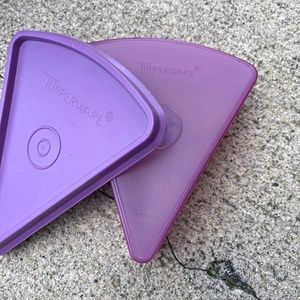 Tupperware Pie Wedge Keeper